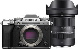 Foto van Fujifilm x-t5 zilver + sigma 18-50mm f/2.8 dc dn contemporary
