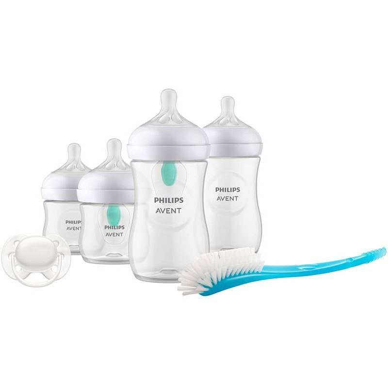 Foto van Philips avent - airfree pasgeboren baby cadeau set - natural response - gratis koeltas