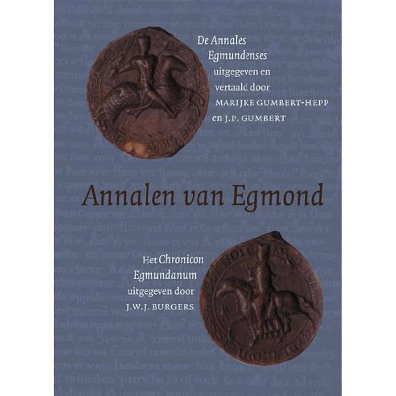 Foto van Annalen van egmond - middeleeuwse studies en