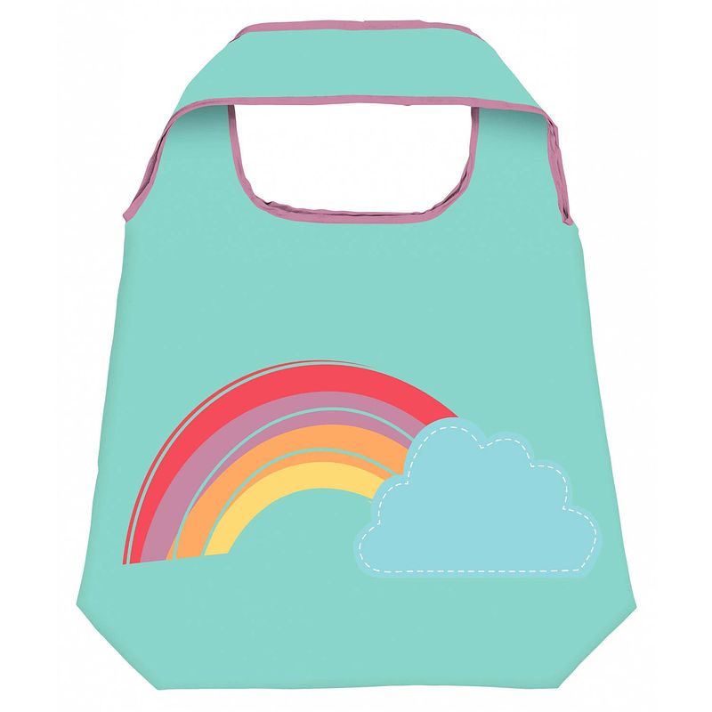 Foto van Moses shopper opvouwbare boodschappentas regenboog 10 liter