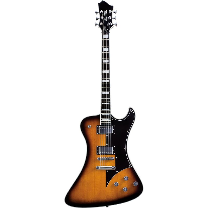 Foto van Hagstrom fantomen tobacco sunburst elektrische gitaar