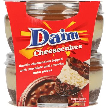 Foto van Daim cheesecakes 2 x 85g bij jumbo