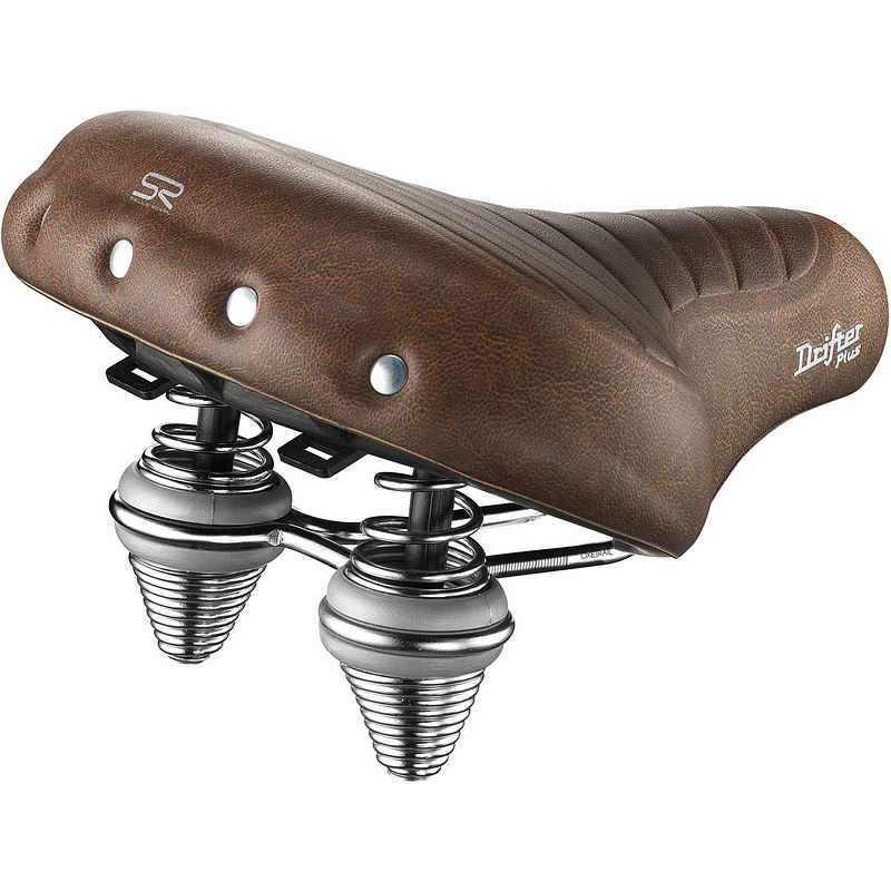 Foto van Selle royal drifter plus zadel unisex bruin