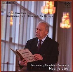 Foto van Tchaikovsky: symphony no.4/serenade for strings - cd (7318599914589)