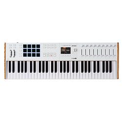 Foto van Arturia keylab 61 mk3 white usb/midi keyboard