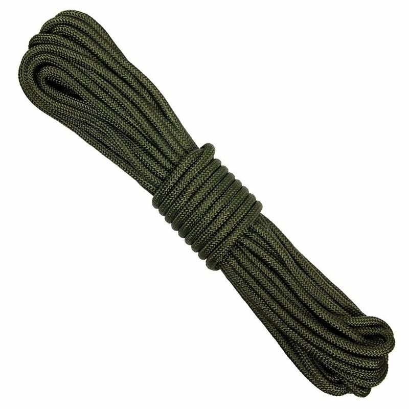 Foto van Stevig outdoor touw/koord 7 mm 15 meter - touw