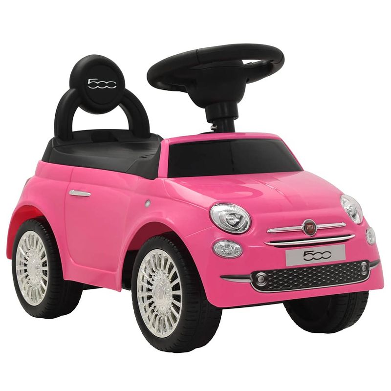 Foto van Vidaxl loopauto fiat 500 roze