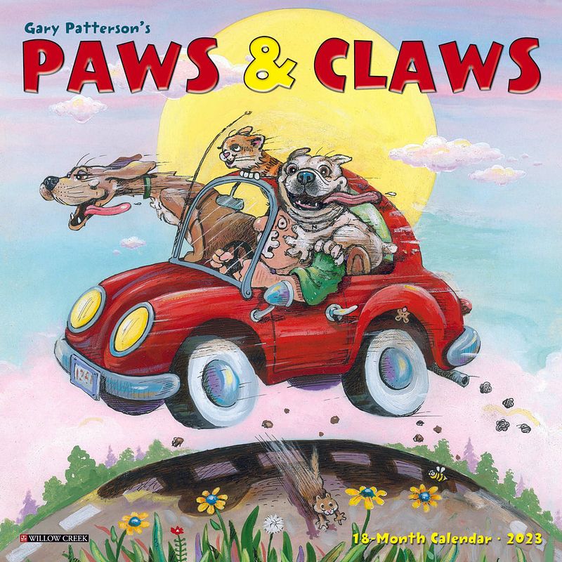 Foto van Paws and claws by gary patterson kalender 2023 mini