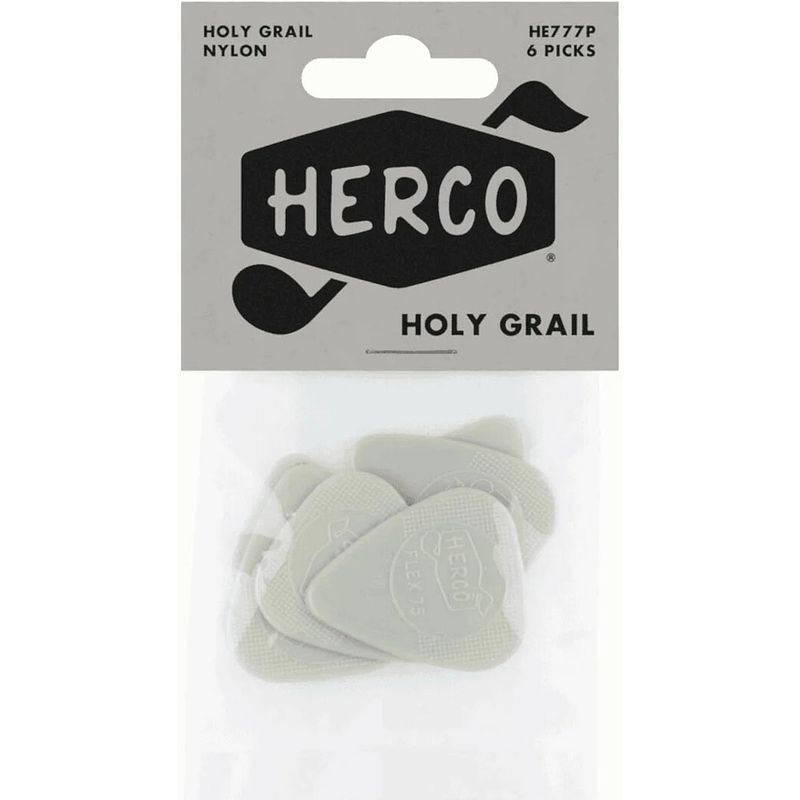 Foto van Herco he777p holy grail nylon flex 75 plectrumset (6 stuks)