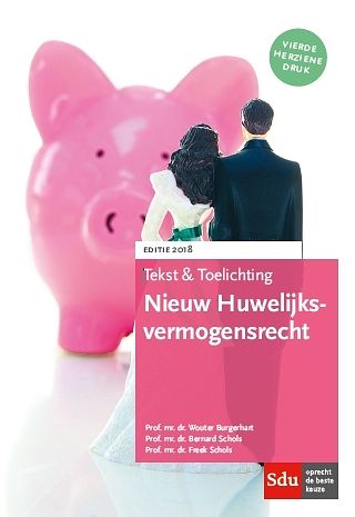 Foto van Nieuw huwelijksvermogensrecht - bernard schols, freek schols, wouter burgerhart - paperback (9789012401609)