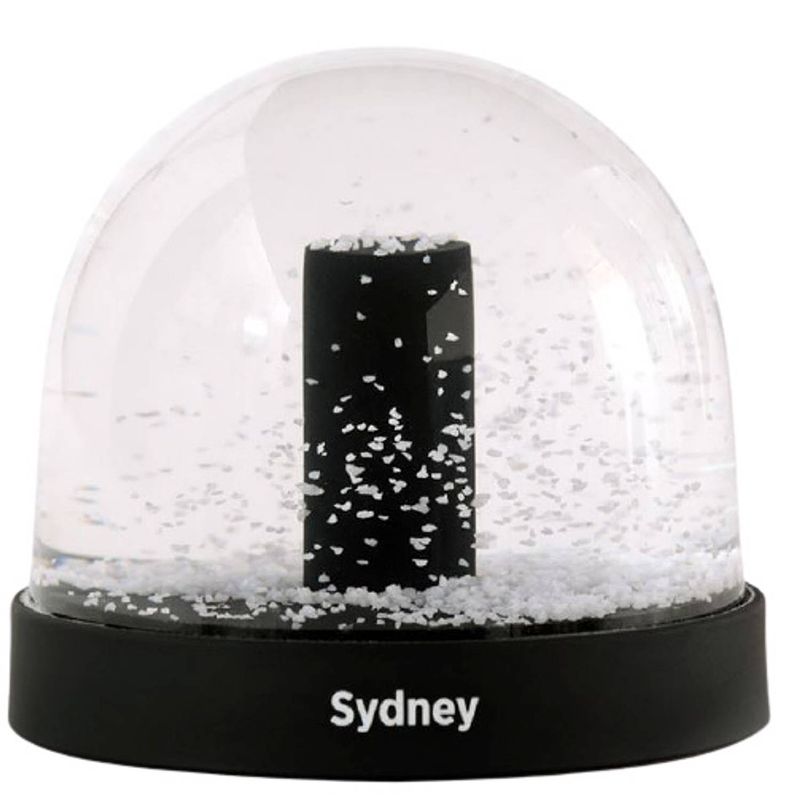 Foto van Palomar sneeuwbol city icons sydney 8,7 x 8 cm glas zwart