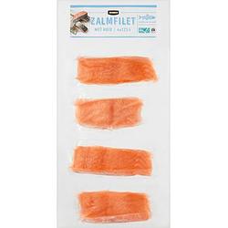 Foto van Jumbo zalmfilet met huid vriesvers 4 x 125g