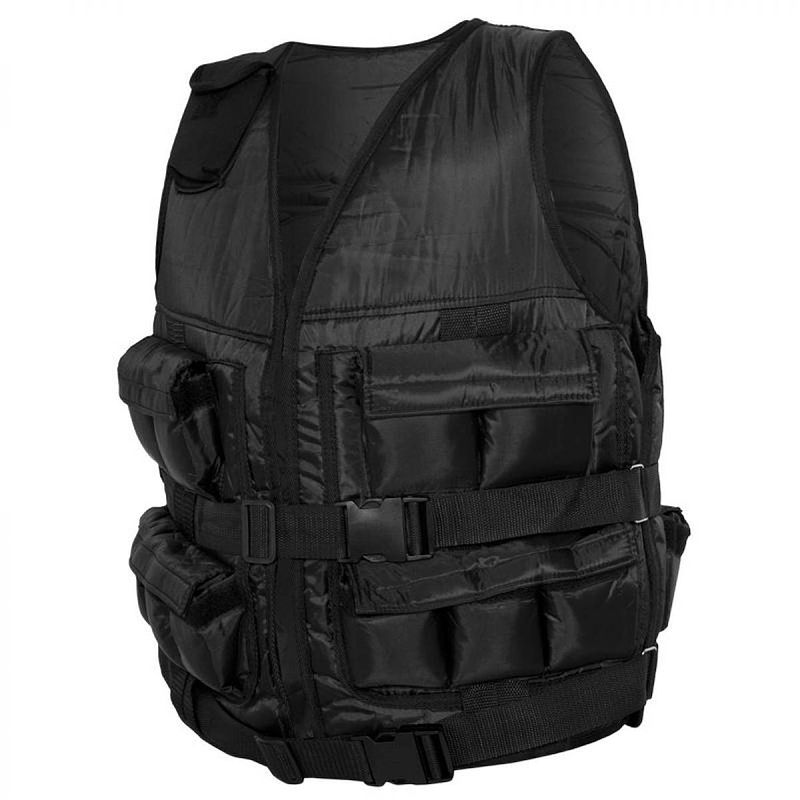 Foto van Gorilla sports gewichtsvest - weight vest - verstelbaar in gewicht - 10 kg