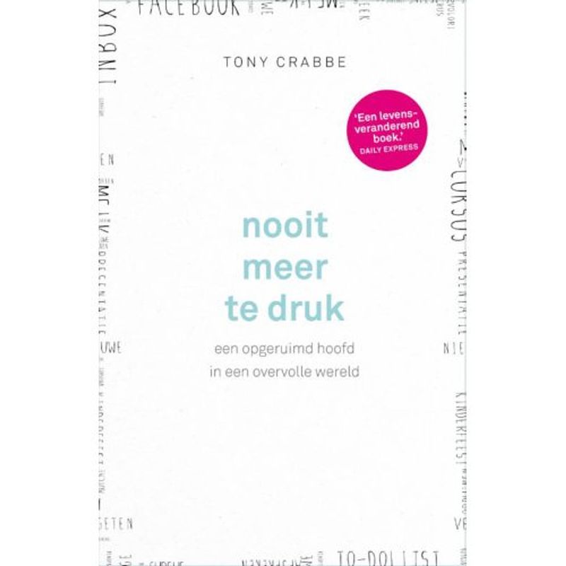 Foto van Nooit meer te druk