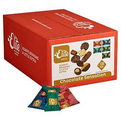 Foto van Elite chocolate sensation koekjesmix met chocolade 120 x 1st bij jumbo
