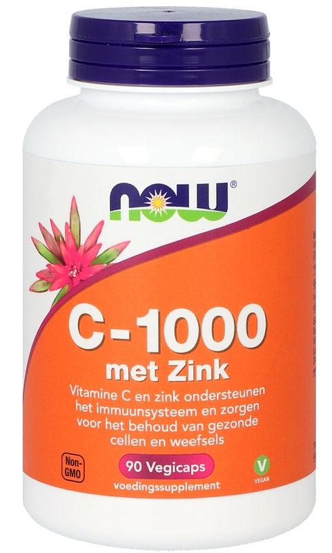 Foto van Now c-1000 met zink vegicaps