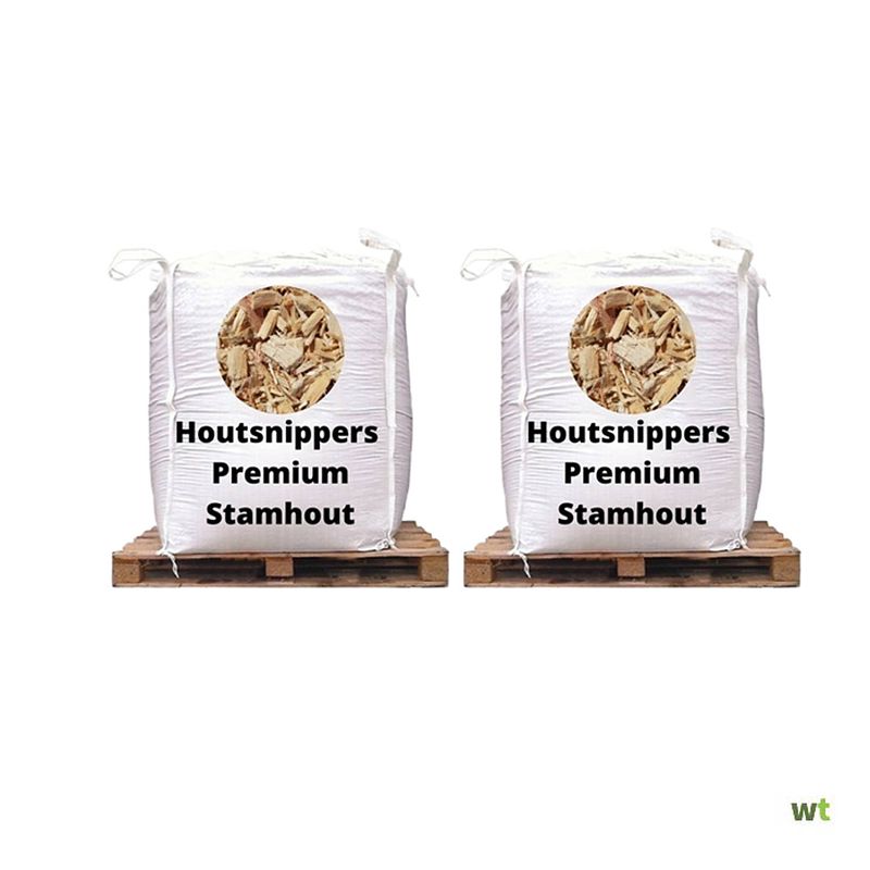 Foto van Houtsnippers premium stamhout 4m3