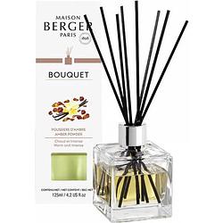 Foto van Lampe berger: parfum berger ""amber powder"" geurstokjes cube