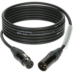 Foto van Klotz 3xm1t1m150 microfoonkabel neutrik xlr 15m zwart