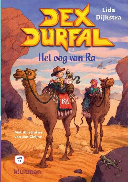 Foto van Dex durfal het oog van ra - lida dijkstra - hardcover (9789020677447)