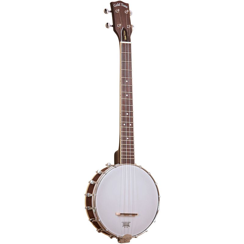 Foto van Gold tone bub banjolele bariton banjo-ukelele met koffer