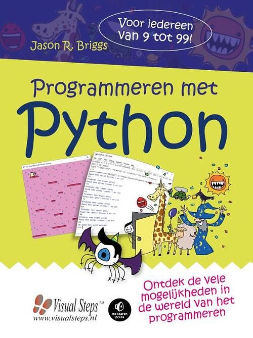 Foto van Programmeren met python - jason r. briggs - paperback (9789059057920)