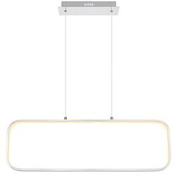 Foto van Moderne hanglamp silla - l:80cm - led - metaal - grijs