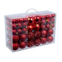 Foto van Parya home - ronde kerstballen - 100 ballen - rood