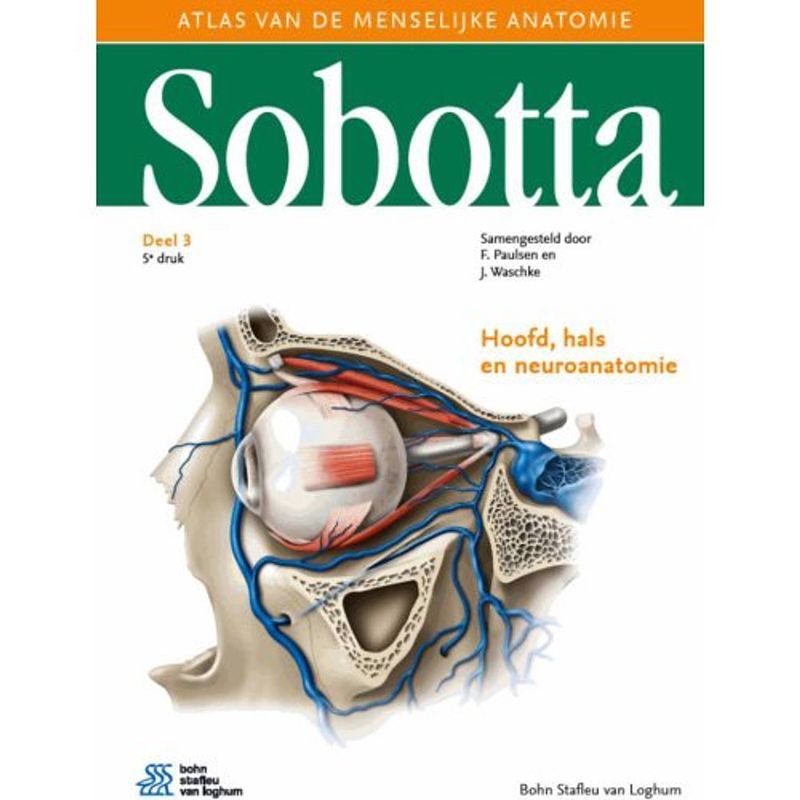 Foto van Sobotta / 3 hoofd, hals en neuroanatomie - sobotta