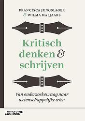 Foto van Kritisch denken & schrijven - francisca jungslager, wilma maljaars - paperback (9789046908631)