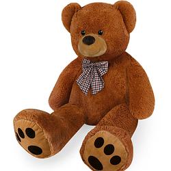 Foto van Teddybeer, bruin, 148 cm, knuffelbeer, valentijn