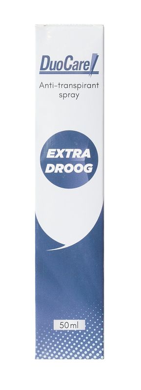 Foto van Duodent duocare extra droog anti-transpirant spray