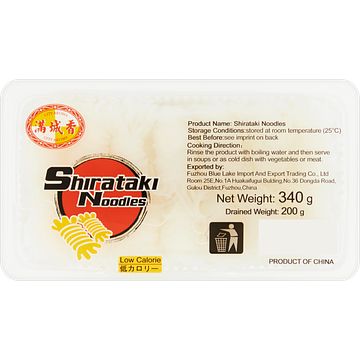 Foto van City aroma shirataki konjak noedels 340g bij jumbo