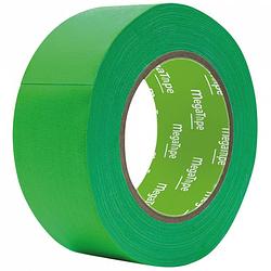 Foto van Showgear megatape ut120 fluor tape fluorescerende gaffa tape 25 mm x 25 m, groen