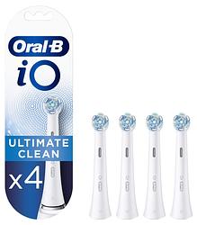 Foto van Oral-b opzetborstels io ultimate clean wit (4 stuks)
