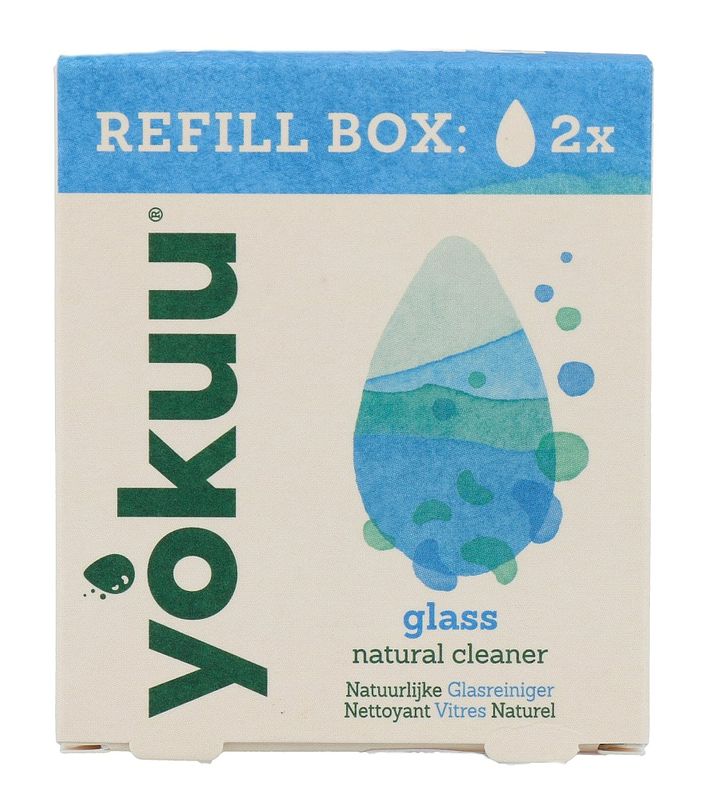 Foto van Yokuu glasreiniger refill box