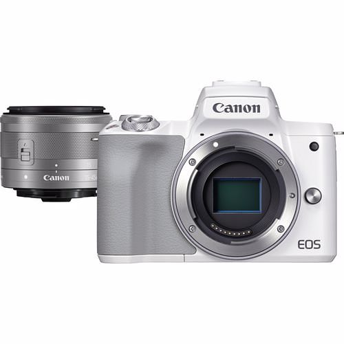 Foto van Canon systeemcamera eos m50 mark ii m15-45 s (wit)