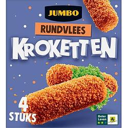 Foto van Jumbo rundvlees kroketten 4 stuks 280g