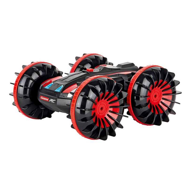 Foto van Carrera rc 2,4ghz all-terrain stuntauto 1:16 zwart/rood