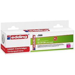 Foto van Edding cartridge vervangt hp 913a (f6t78ae) compatibel magenta edd-568 18-568