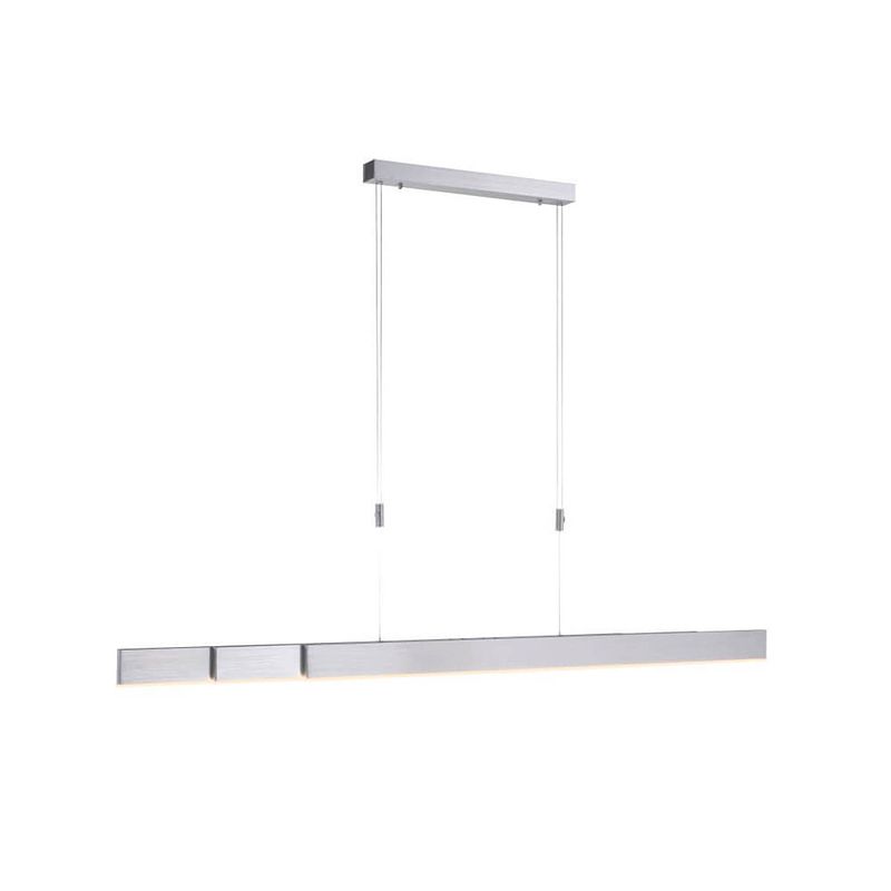 Foto van Paul neuhaus hanglamp e-slide l 120-200 cm mat chroom