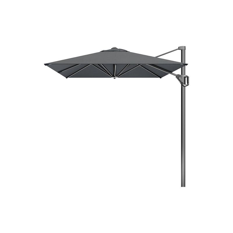 Foto van Platinum voyager rechthoek zweefparasol t1 3x2 m. - antraciet