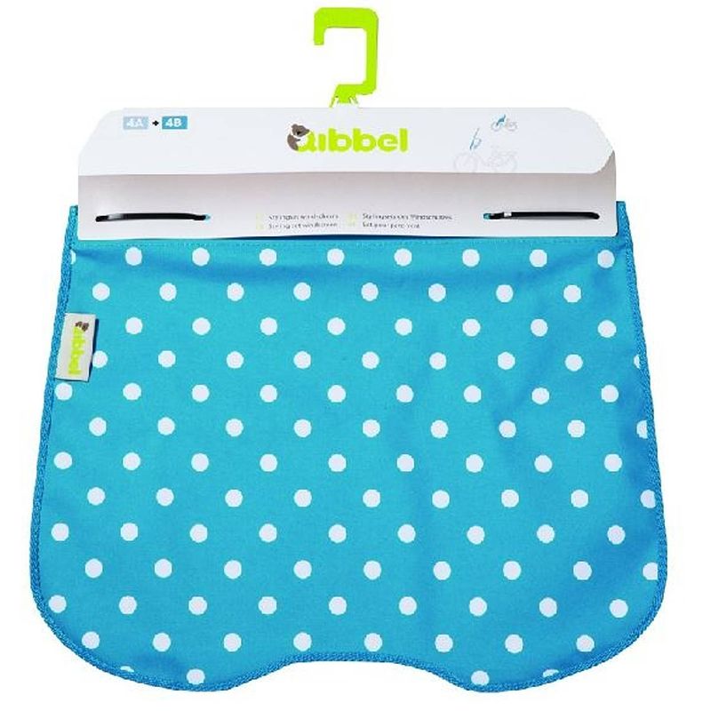 Foto van Qibbel stylingset windscherm polka dot blauw