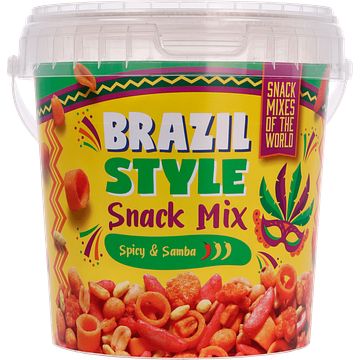 Foto van Snack mixes of the world brazil style snack mix spicy & samba 360g bij jumbo