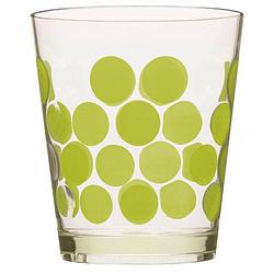 Foto van Zak!designs drinkbeker dot dot 420 ml groen/transparant