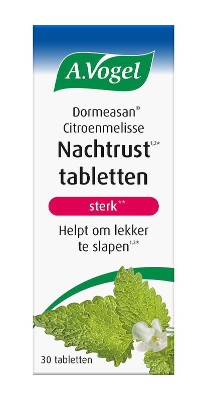 Foto van A.vogel dormeasan nachtrust extra sterk tabletten, 30 stuks bij jumbo