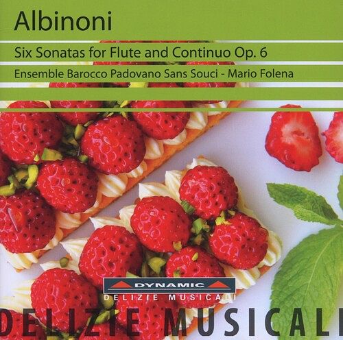 Foto van Albinoni: six sonatas for flute and continuo op.6 - cd (8007144680329)