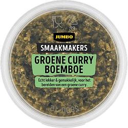 Foto van Jumbo smaakmakers groene curry boemboe 90g