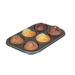 Foto van Sareva muffinvorm - voor 6 muffins