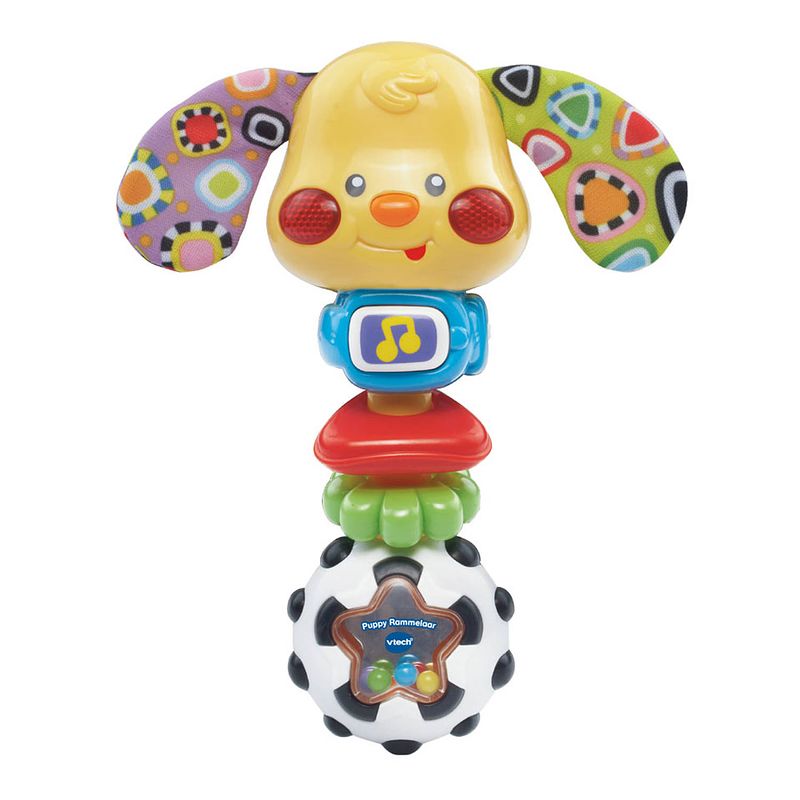 Foto van Vtech baby rammelaar puppy